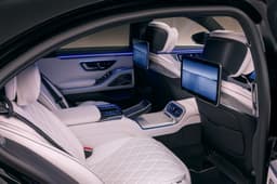 2026 Mercedes-Benz S-Class facelift rear seats