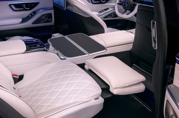 2026 Mercedes-Benz S-Class facelift rear seats