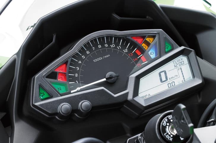 Kawasaki Ninja 300 speedometer