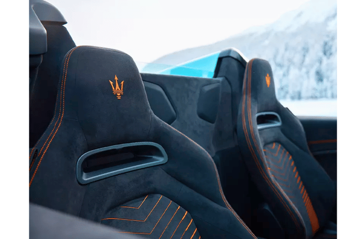 Maserati McPura Cielo Frozen Magma edition interior