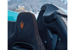 Maserati McPura Cielo Frozen Magma edition interior seats