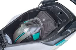 Yamaha EC06 underseat storage area