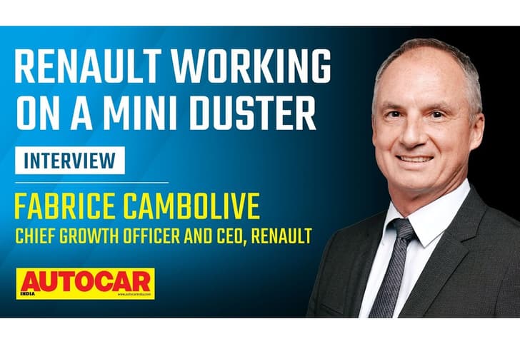 Fabrice Cambolive Renault duster interview