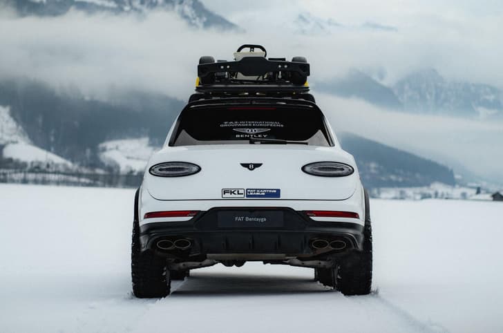 Bentley Bentayga X Concept rear static