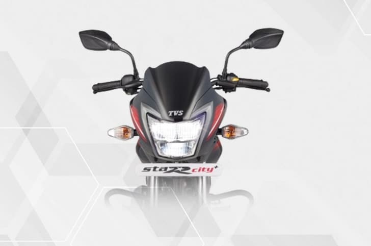TVS Star City Plus headlight