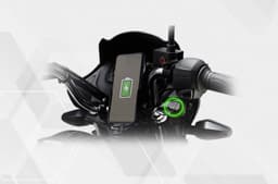 TVS Star City Plus USB charging