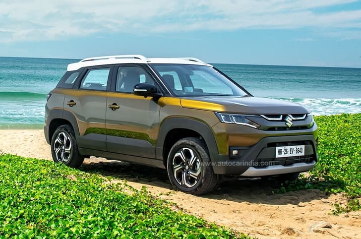 Maruti Brezza front quarter static