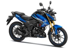 Honda Hornet 2.0 blue front three quarter