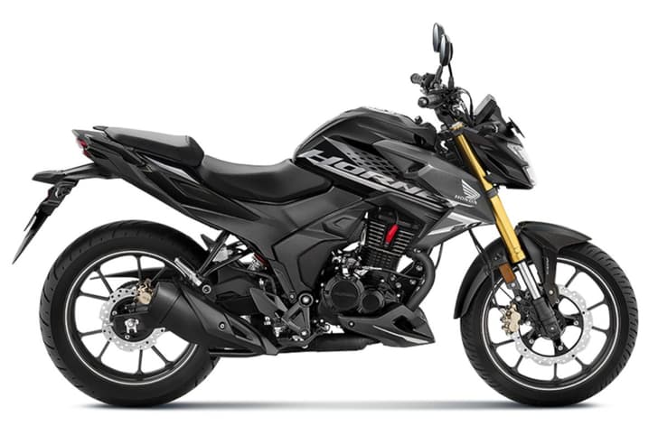 Honda Hornet 2.0 black side profile