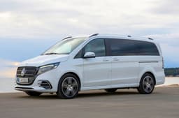 Mercedes-Benz V-Class driving