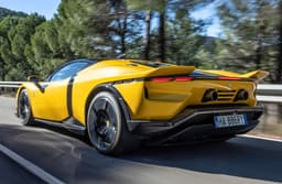 Ferrari 849 Testarossa rear quarter tracking