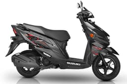 Suzuki Avenis black right side profile static in studio