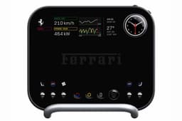 ferrari luce ev interior in studio