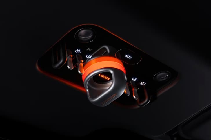 ferrari luce ev interior in studio