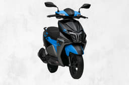 Studio image of TVS Ntorq 125 on white background
