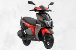 Studio image of TVS Ntorq 125 on white background