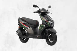 Studio image of TVS Ntorq 125 on white background