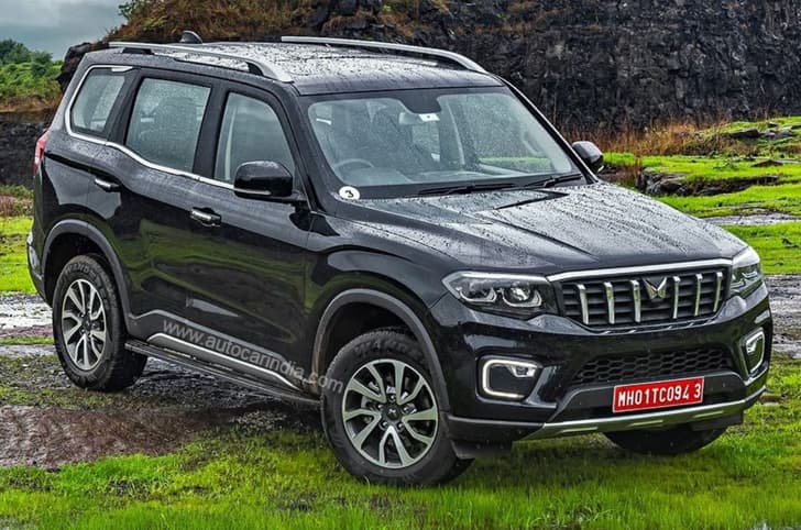 Mahindra Scorpio N front quarter static