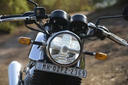 RE GT 650 headlight