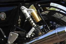 RE GT 650 rear suspension