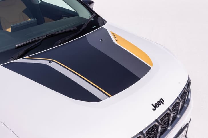 Jeep Meridian Track Edition hood decal