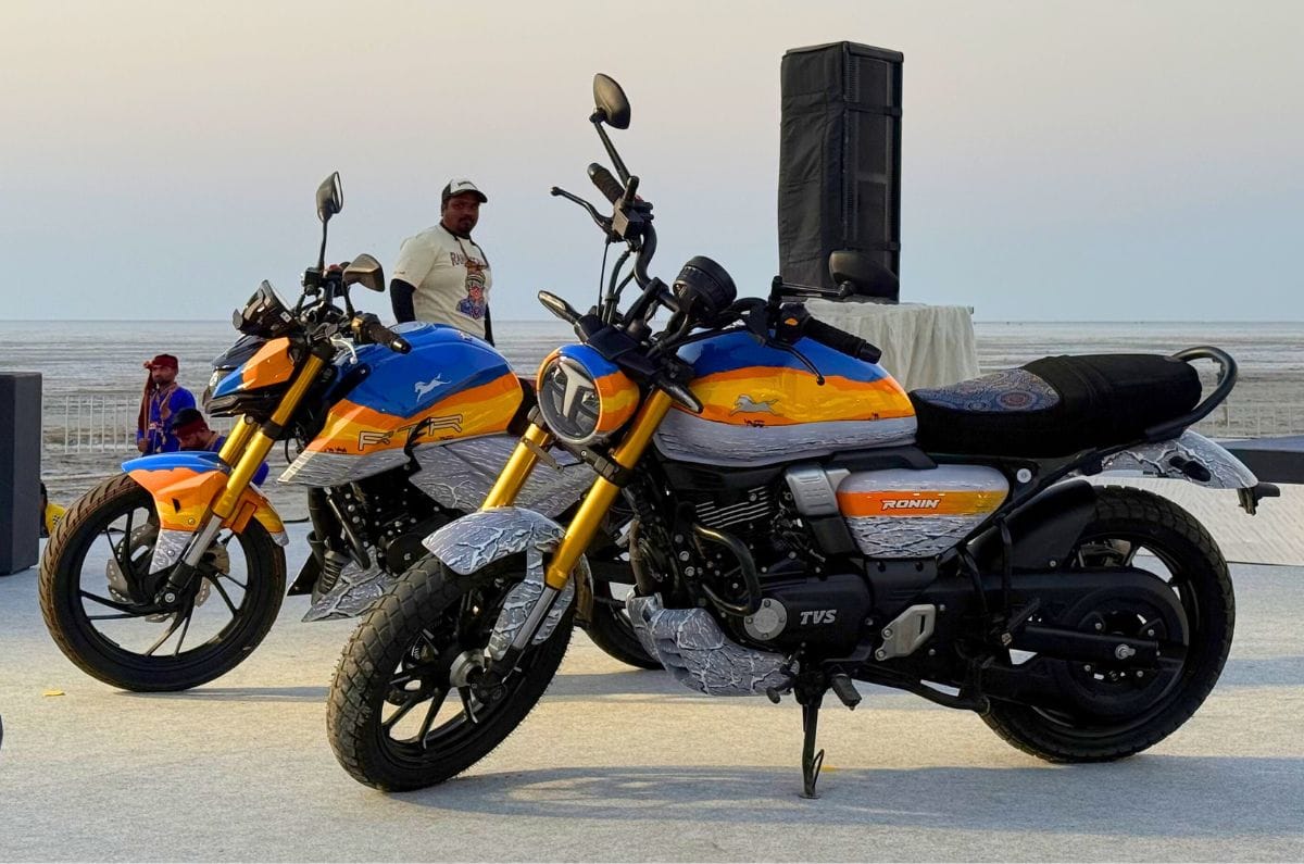 TVS Rann of Kutch edition Apaches and Ronin image gallery