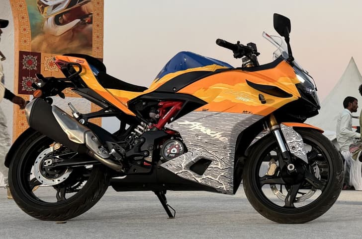 TVS Apache RR 310 Rann of Kutch edition