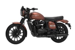 Jawa 42 front three quarter bronze