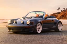 Porsche 911 Carrera Cabriolet by Singer in Pacific Blue