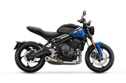 Triumph Trident 660 right side profile Blue