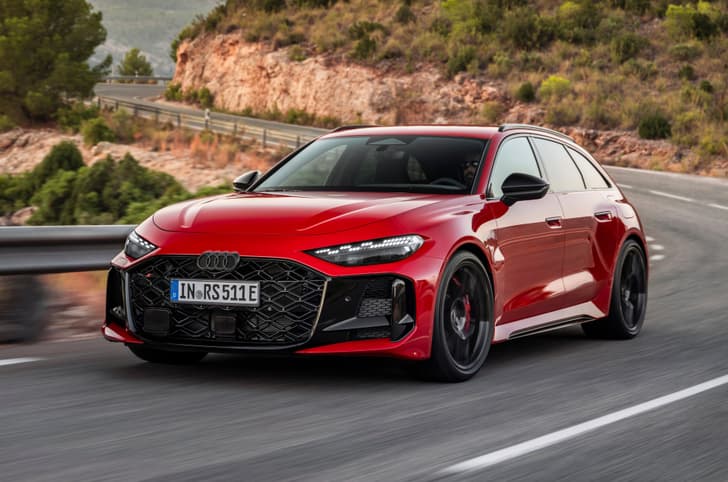 2026 audi rs5 avant on road