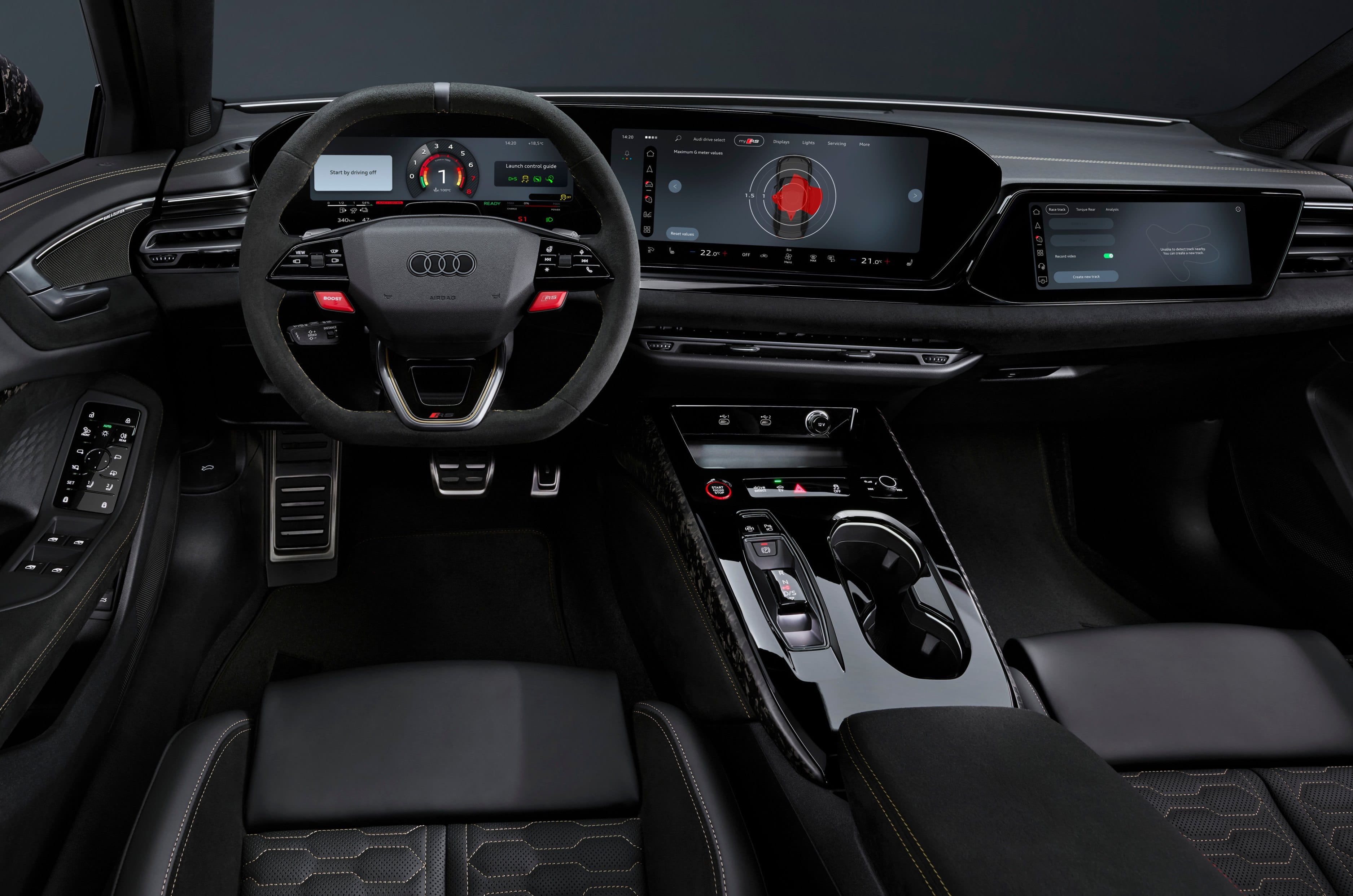 New Audi RS5 interior image gallery
