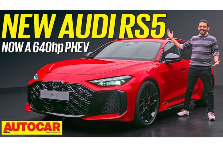 Audi RS5 walkaround video 