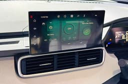 Tata Punch EV facelift Adventure 40 touchscreen