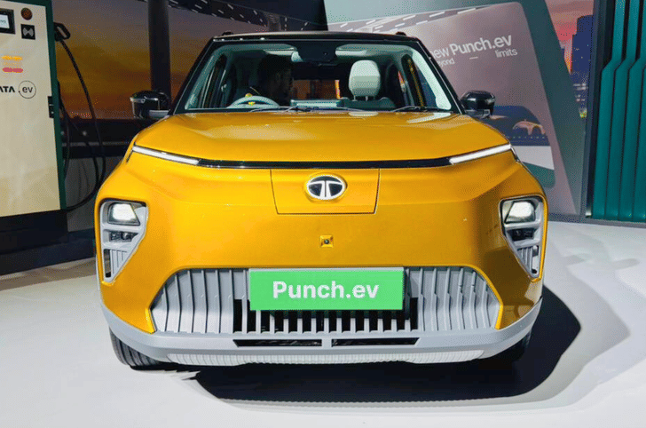 Punch EV exterior