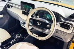 Tata Punch EV touchscreen