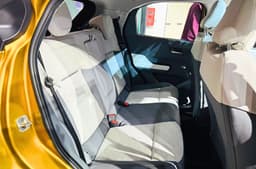 Tata Punch EV rear seats