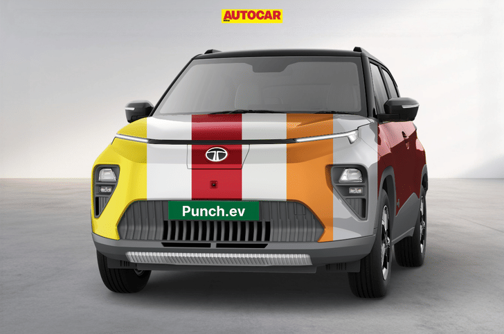 Tata Punch EV colours