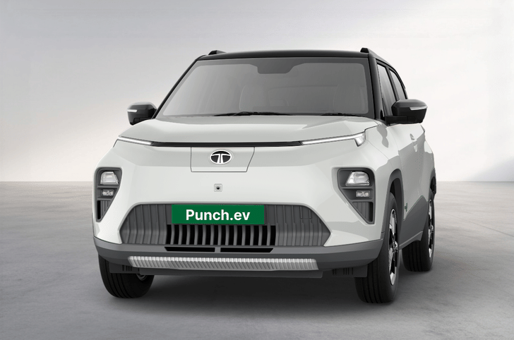 Tata Punch EV Grey Oxide colour