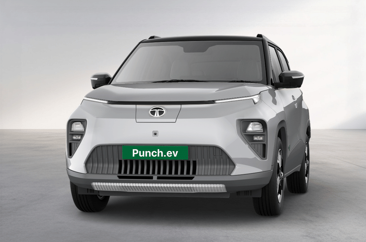 Tata Punch EV Pure Grey colour