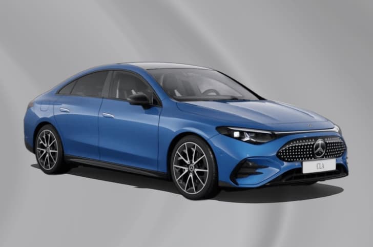 2026 Mercedes-Benz CLA EV Clear Blue
