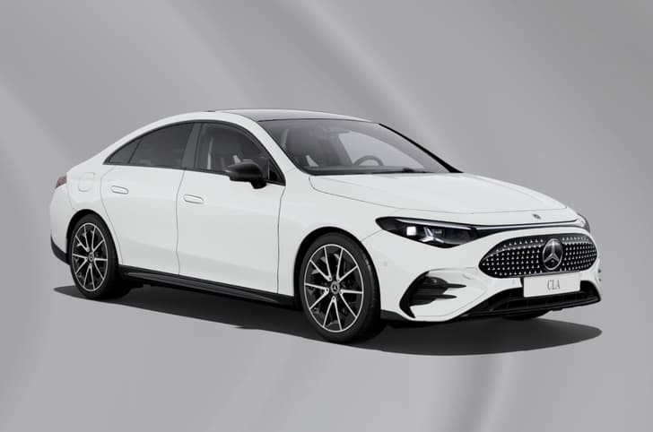 2026 Mercedes-Benz CLA EV Polar White