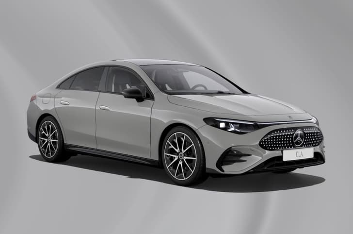 2026 Mercedes-Benz CLA EV Alpine Grey