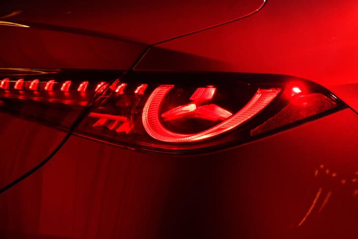 mercedes benz cla electric on stage