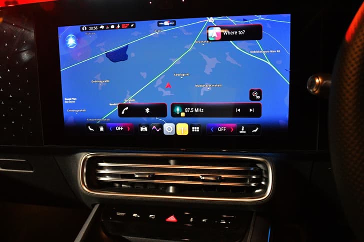 mercedes benz cla electric on stage