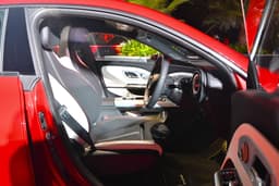 mercedes benz cla electric on stage