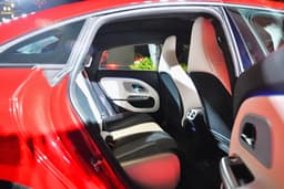 mercedes benz cla electric on stage