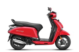 Hero Destini 125 Side profile static Candy Blazing Red
