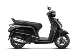 Hero Destini 125 Side profile static Pearl Black