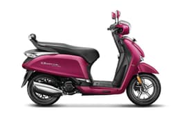 Hero Destini 125 Side profile static Mystic Magenta
